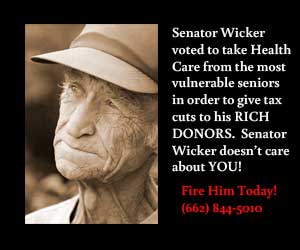 Senator Wicker voted to take health care away from the most vulerable elderly just to give big donors tax breaks. Call Senator Wicker and FIRE HIM TODAY!